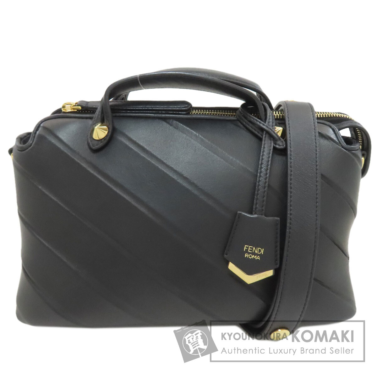フェンディ バイザウェイ 2WAY ハンドバック 子ウシ レディース 【中古】【FENDI】