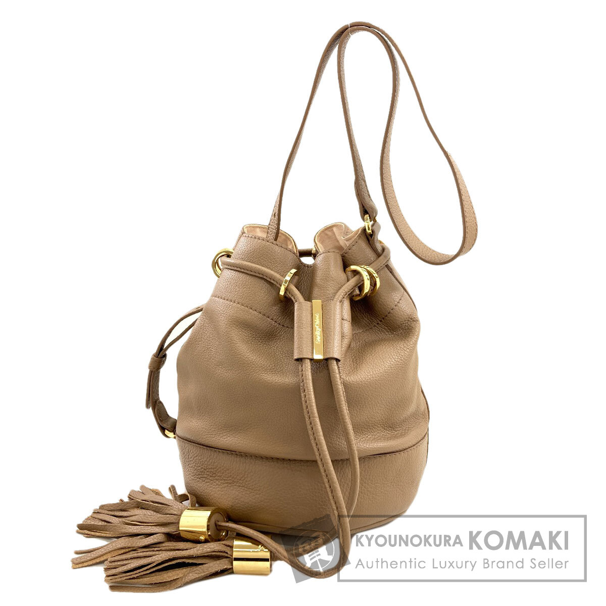 シーバイクロエ ヴィッキー ショルダーバッグ なめし革 レディース 【中古】【SEE BY CHLOE】