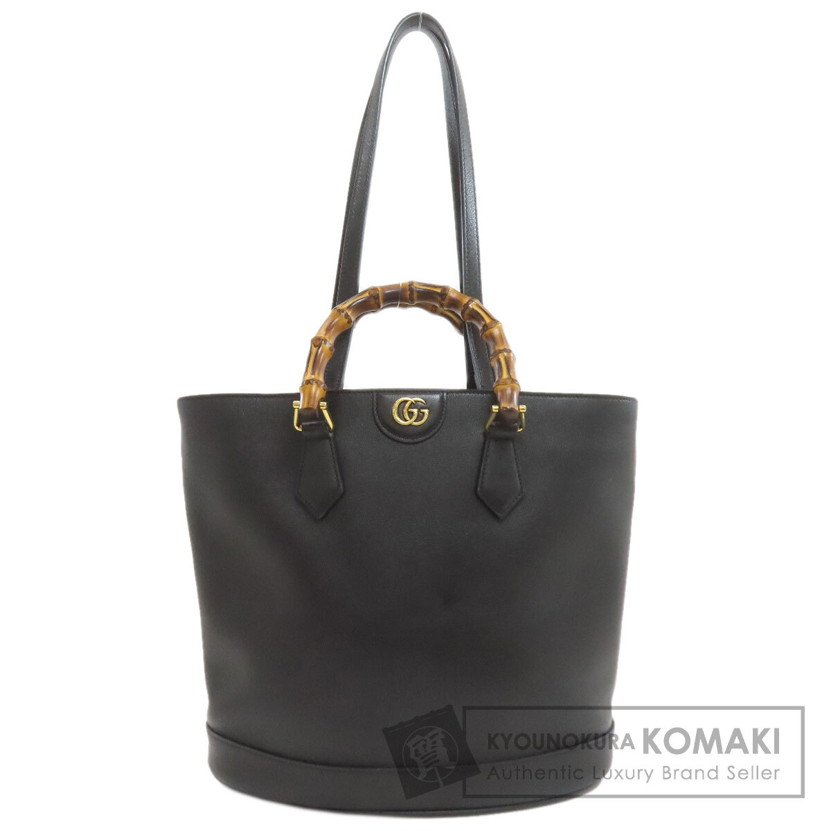グッチ 750394 ダイアナ バンブー 2WAY ハンドバック なめし革 レディース 【中古】【GUCCI】