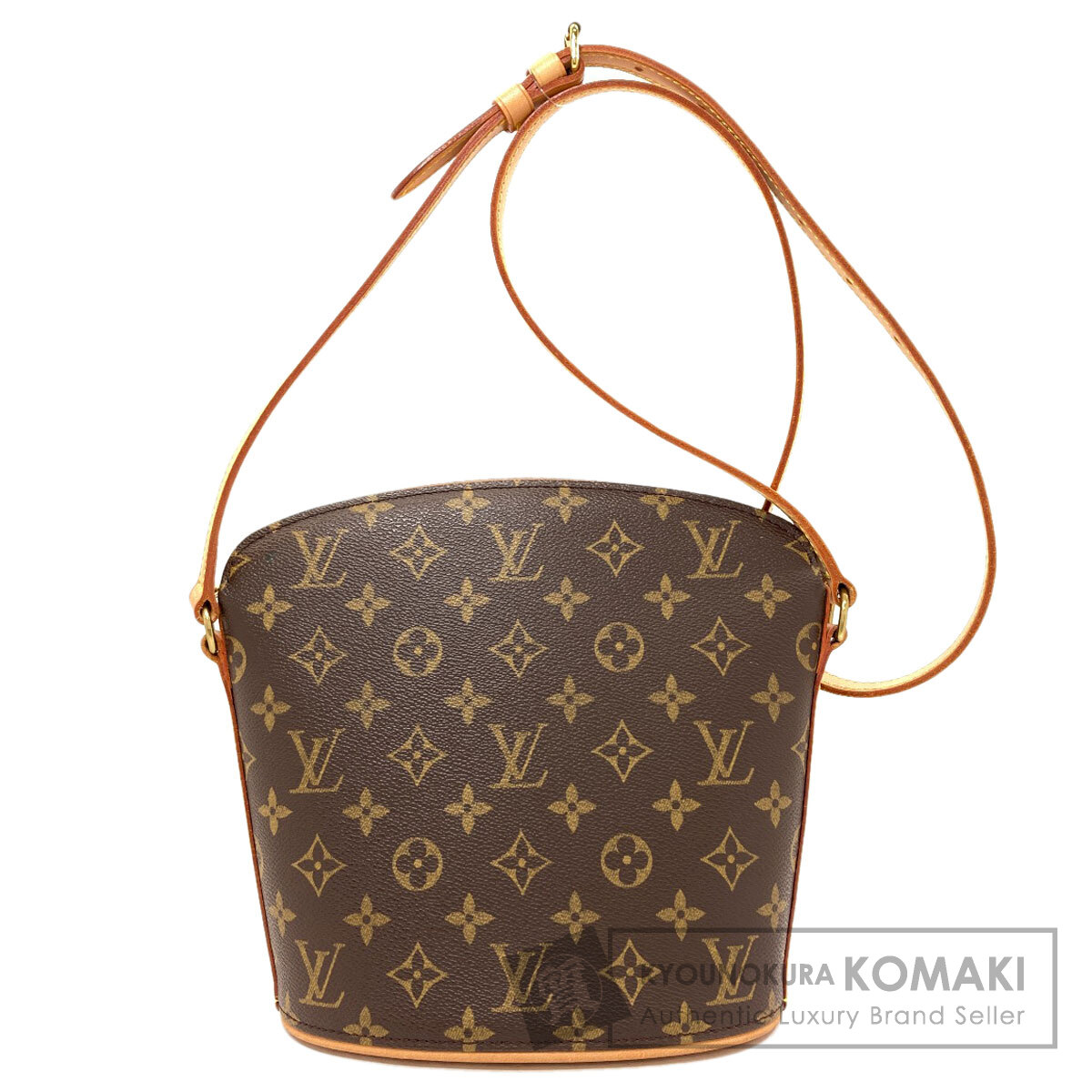 ルイヴィトン ドルーオ ショルダーバッグ モノグラム帆布 レディース 【中古】【LOUIS VUITTON】
