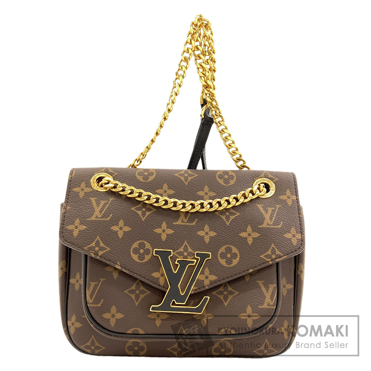 ルイヴィトン M45592 パッシー ショルダーバッグ モノグラム帆布 レディース 【中古】【LOUIS VUITTON】