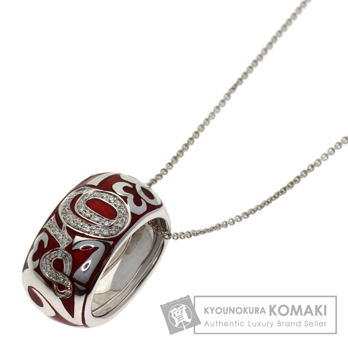 フランクミュラー タリスマン ダイヤモンド ネックレス K18ホワイトゴールド レディース 【中古】【FRANCK MULLER】|ブランド京の蔵小牧【最安挑戦!】