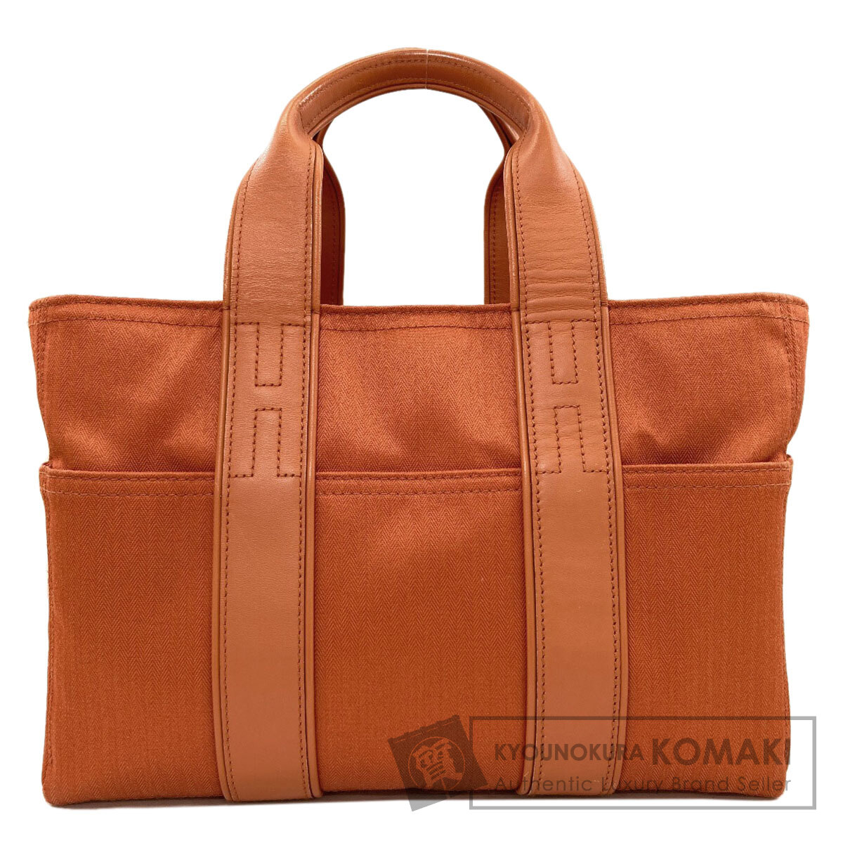 エルメス アカプルコデフアレスPM ハンドバック 綿織物/ポリエステル レディース 【中古】【HERMES】