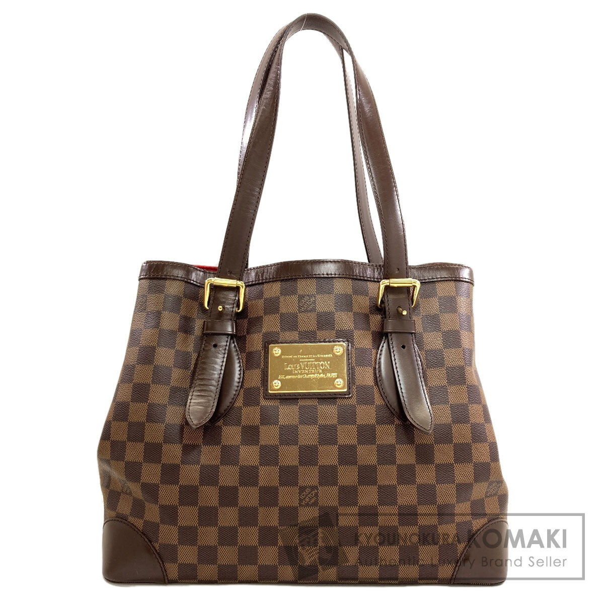 ルイヴィトン N51204 ハムステッドMM トートバッグ ダミエキャンバス レディース 【中古】【LOUIS VUITTON】|ブランド京の蔵小牧【最安挑戦!】