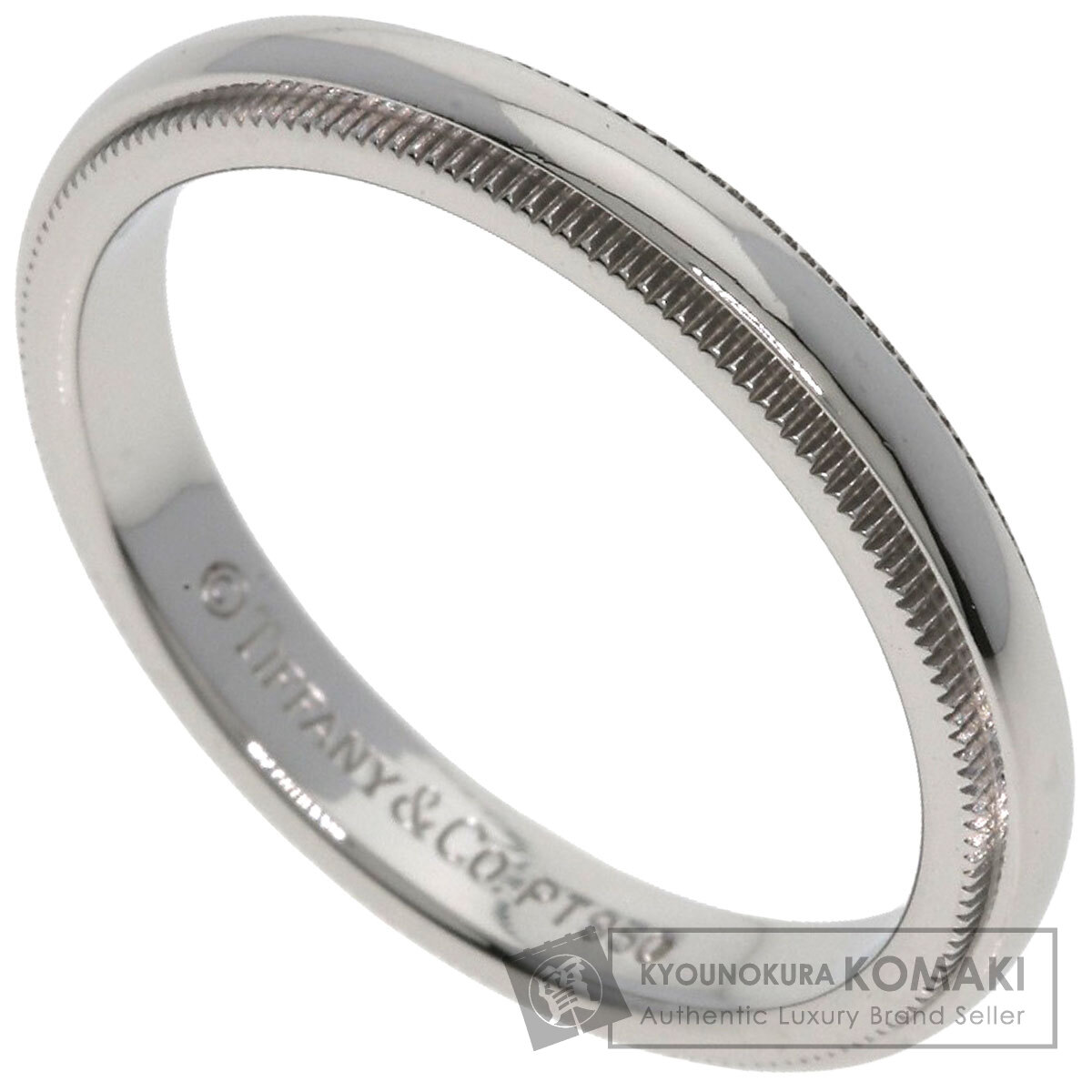ティファニー ミルグレイン リング・指輪 プラチナPT950 レディース 【中古】【TIFFANY&Co.】｜ブランド京の蔵小牧【最安挑戦！】