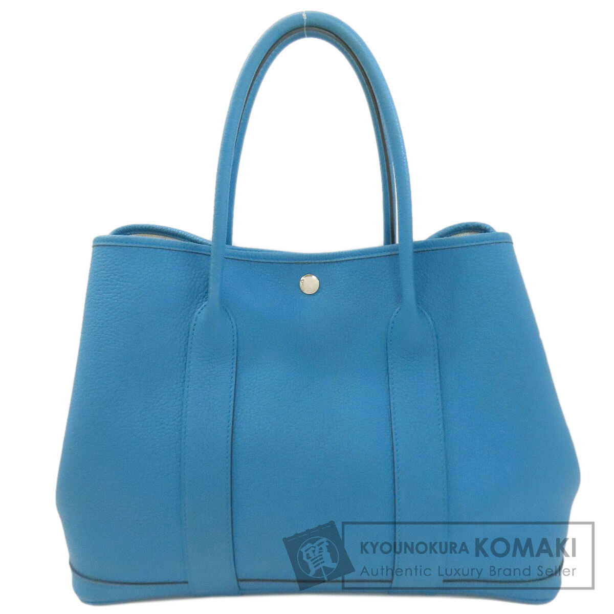エルメス 庭園寄り合いPM しろがね色金具 ハンドバック ネゴンダ レディース 【中古】【HERMES】