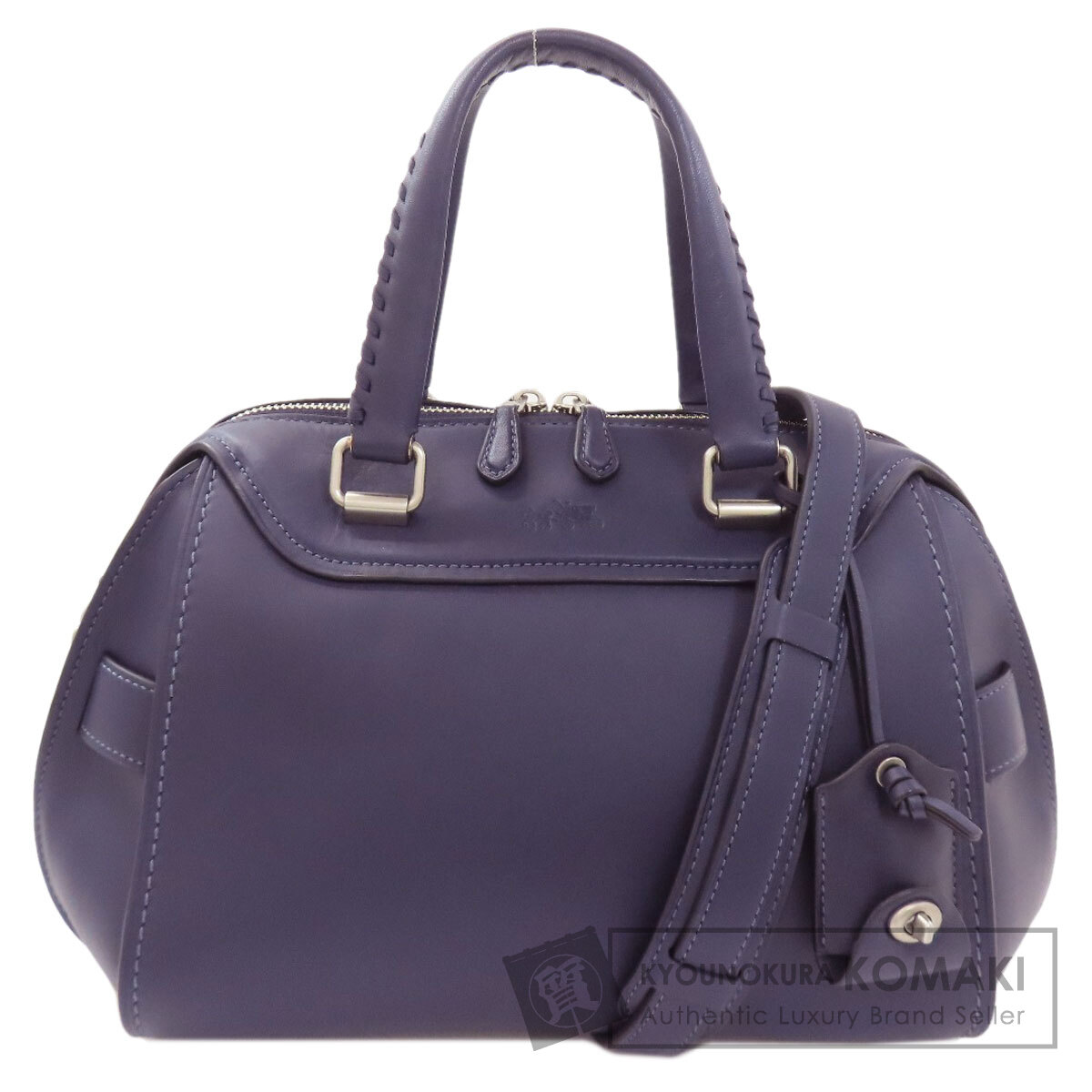 コーチ 37017 エースサッチェル 馬車柄 ハンドバッグ カーフ レディース 【中古】【COACH】｜ブランド京の蔵小牧【最安挑戦！】 18,315円
