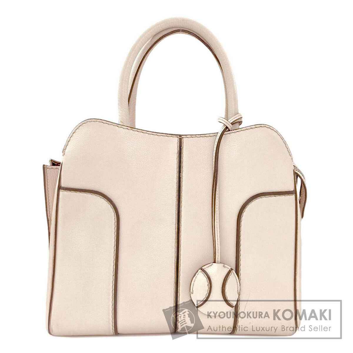トッズ セラ トートバッグ なめし革 レディース 【中古】【TODS】