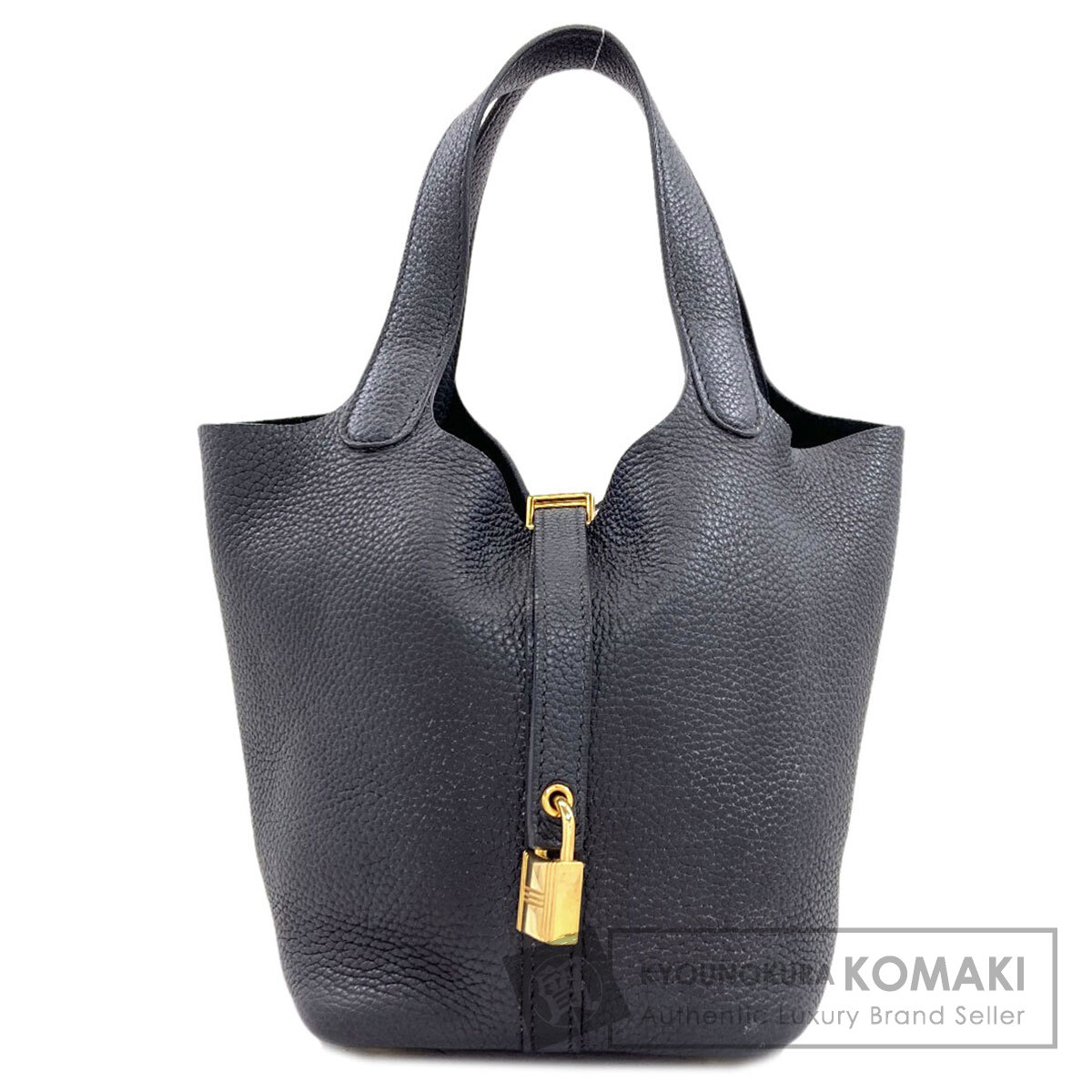 エルメス ピコタン鍵を掛けるPM ゴールド金具 ハンドバック トリヨン レディース 【中古】【HERMES】
