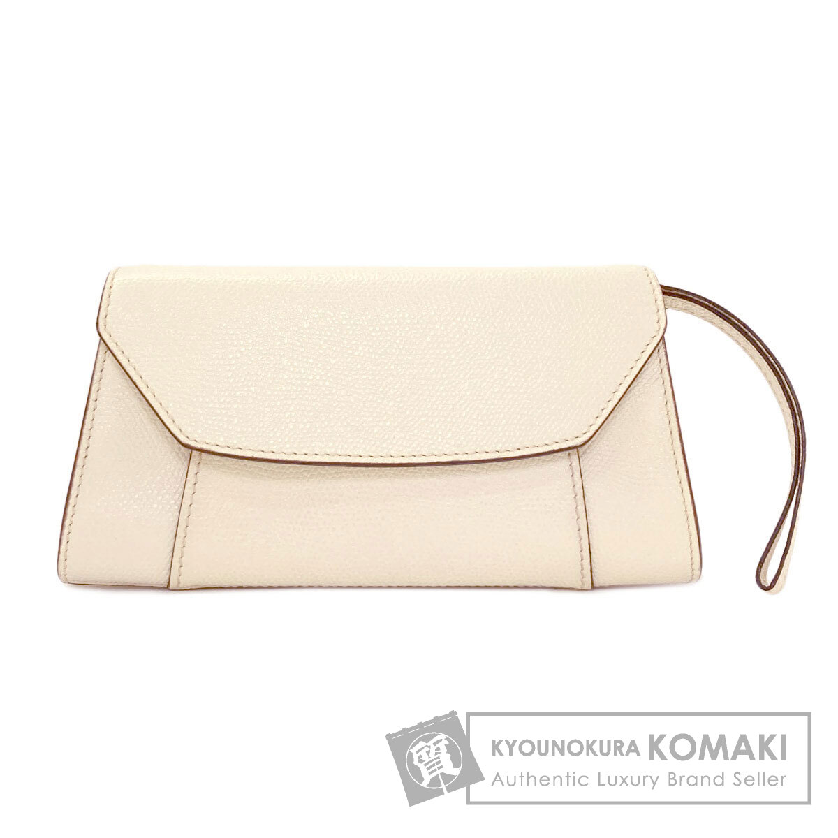 ヴァレクストラ ミニクラッチペダル クラッチペダル御徒面子 子ウシ レディース 【中古】【Valextra】