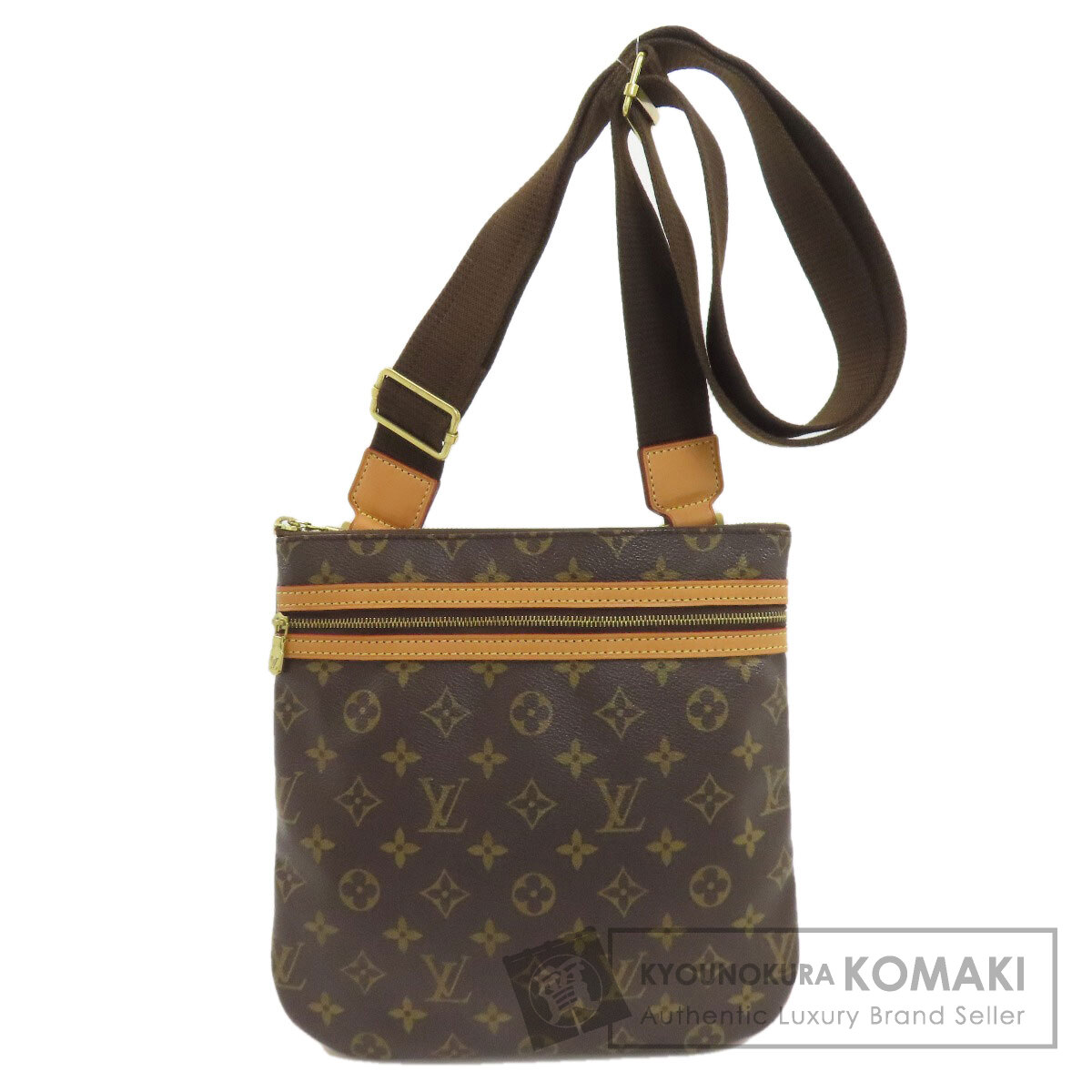 ルイヴィトン M40044 ポシェット ボスフォール ショルダーバッグ モノグラム帆布 レディース 【中古】【LOUIS VUITTON】
