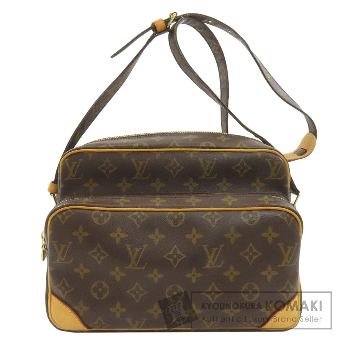 ルイヴィトン M45244 ナイル ショルダーバッグ モノグラム帆布 レディース 【中古】【LOUIS VUITTON】