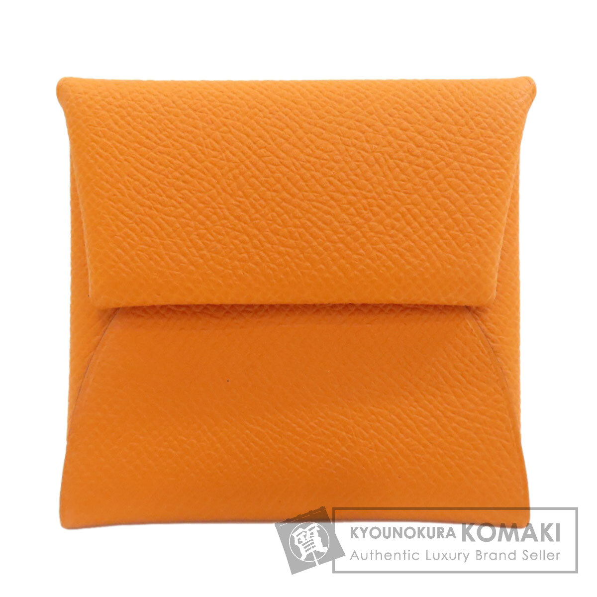 エルメス バスティア しろがね色金具 コインケース エプソン レディース 【中古】【HERMES】