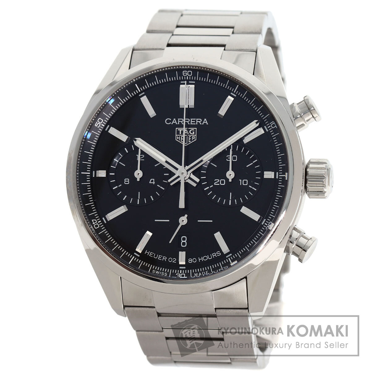 タグホイヤー CBN2010 カレラ キャリバー ホイヤー 02 腕時計 ステンレススチール/SS メンズ 【中古】【TAG HEUER】|ブランド京の蔵小牧【最安挑戦!】