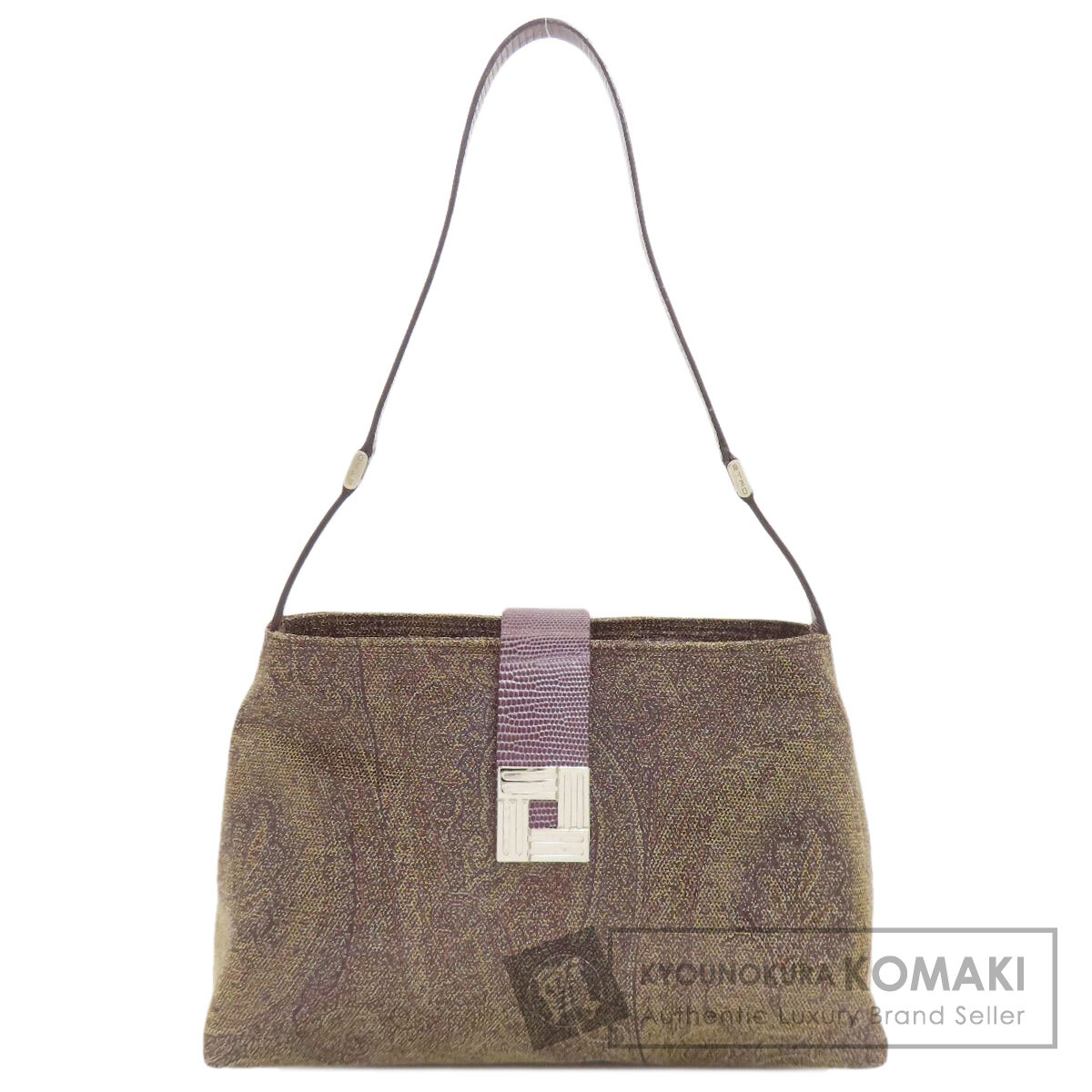 エトロ ペイズリー柄 トートバッグ コットン/ポリエステル レディース 【中古】【ETRO】｜ブランド京の蔵小牧【最安挑戦！】