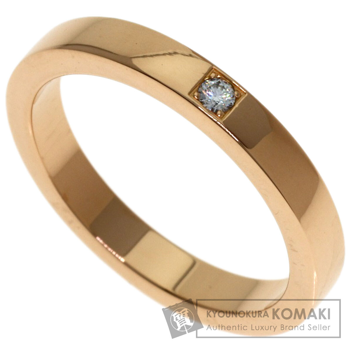 ブルガリ マリーミー 1P ダイヤモンド リング・指輪 K18ピンクゴールド レディース 【中古】【BVLGARI】｜ブランド京の蔵小牧【最安挑戦！】 97,829円