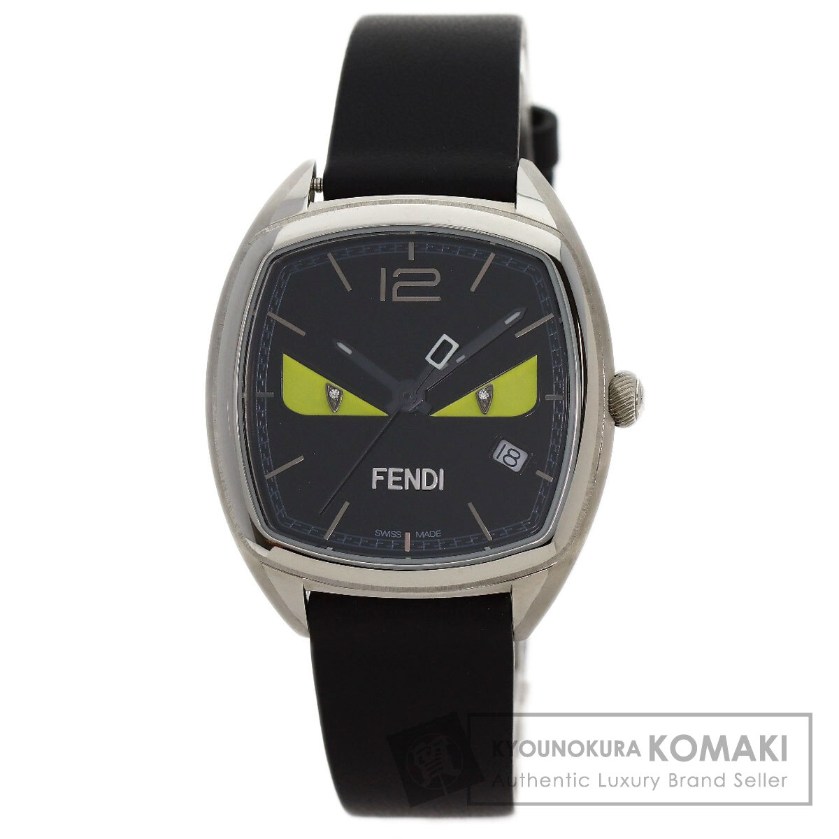 フェンディ 22000M バグズモンスター 腕時計 ステンレススチール/革 レディース 【中古】【FENDI】|ブランド京の蔵小牧【最安挑戦!】
