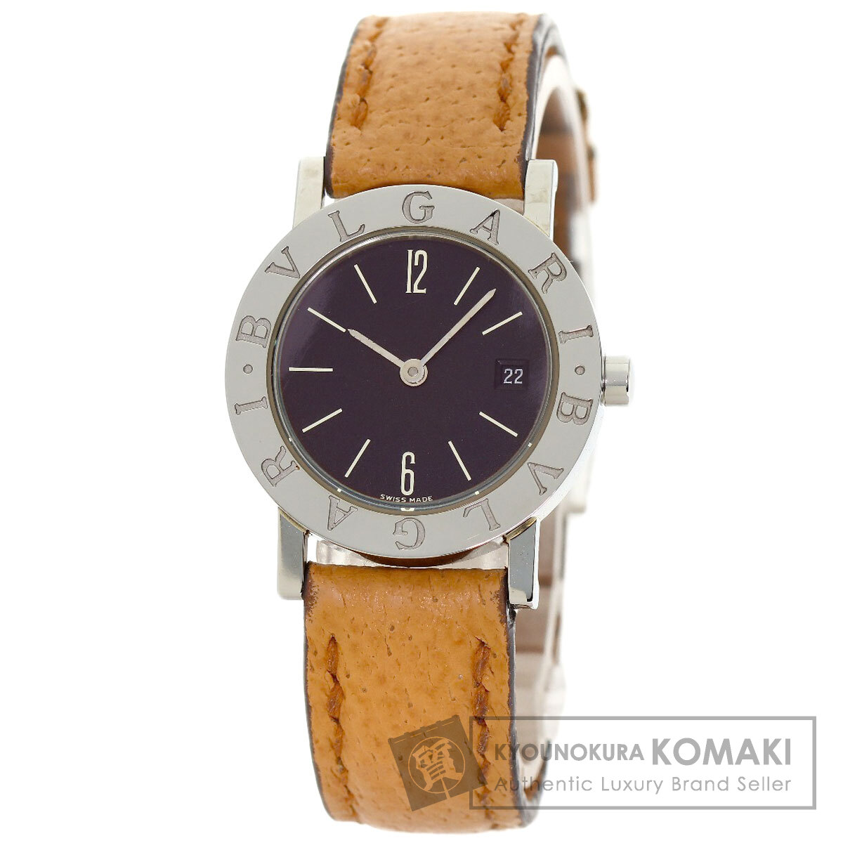 ブルガリ BB26SLD ブルガリブルガリ 腕時計 ステンレススチール/革 レディース 【中古】【BVLGARI】｜ブランド京の蔵小牧【最安挑戦！】 40,541円