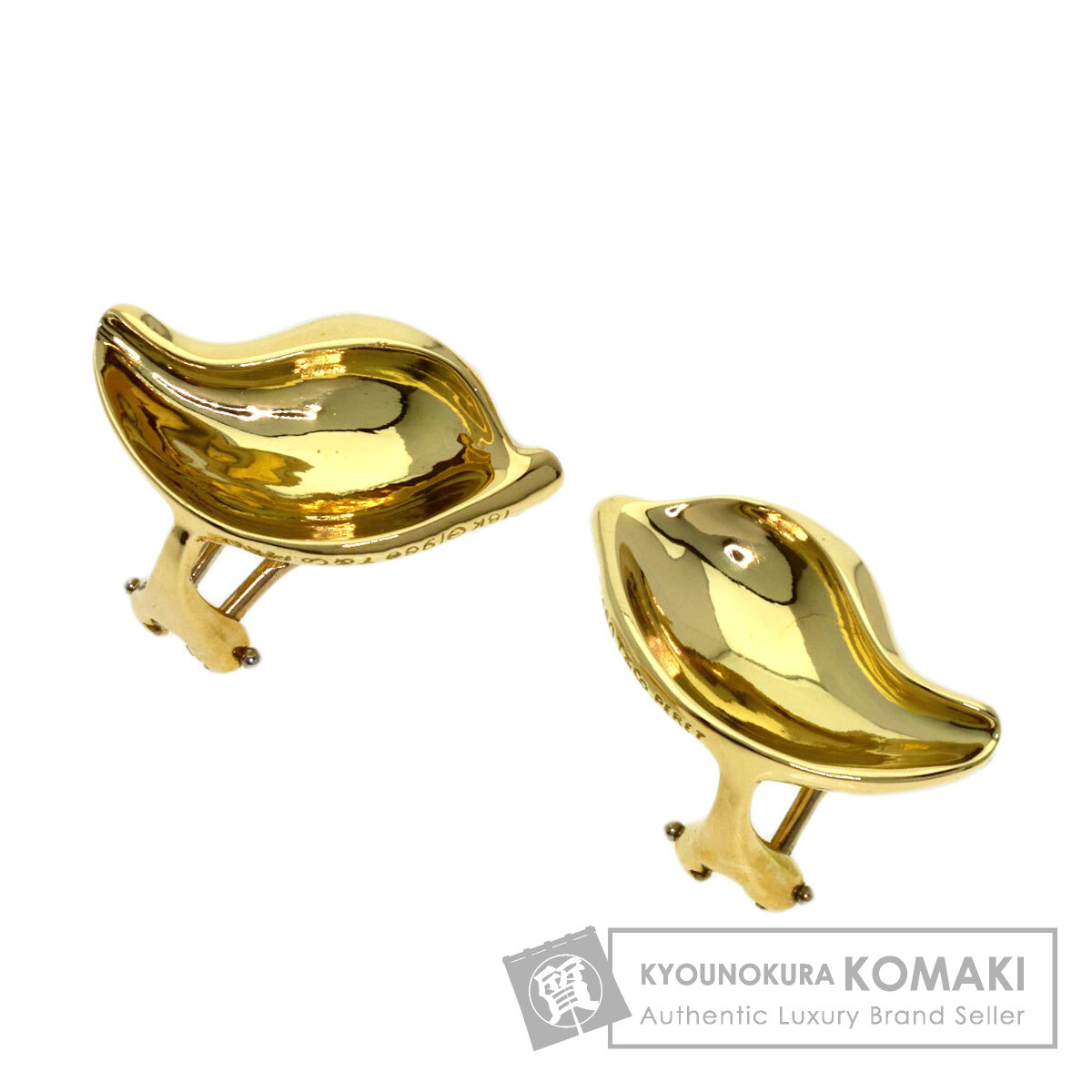 ティファニー リーフモチーフ イヤリング K18イエローゴールド レディース 【中古】【TIFFANY&Co.】｜ブランド京の蔵小牧【最安挑戦！】