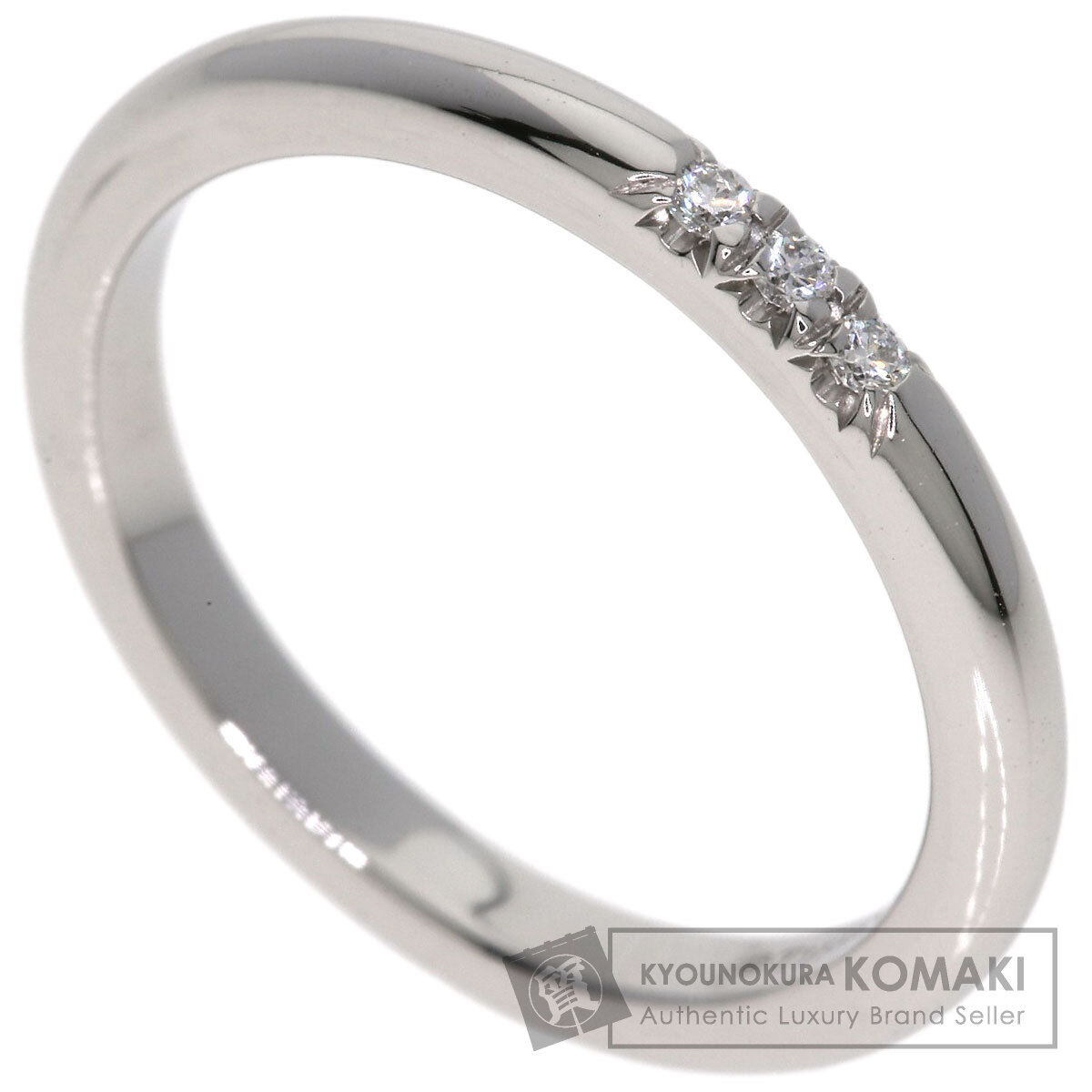 ティファニー フォーエバー 3P ダイヤモンド リング・指輪 プラチナPT950 レディース 【中古】【TIFFANY&Co.】｜ブランド京の蔵小牧【最安挑戦！】