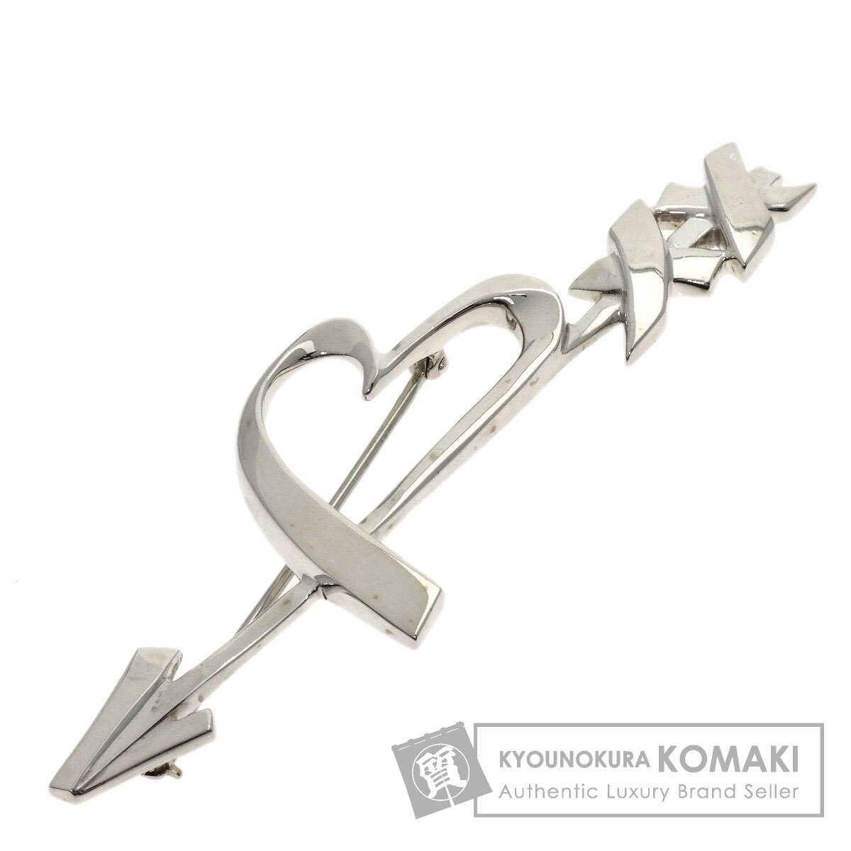 ティファニー ハートアロー ブローチ シルバー レディース 【中古】【TIFFANY&Co.】|ブランド京の蔵小牧【最安挑戦!】