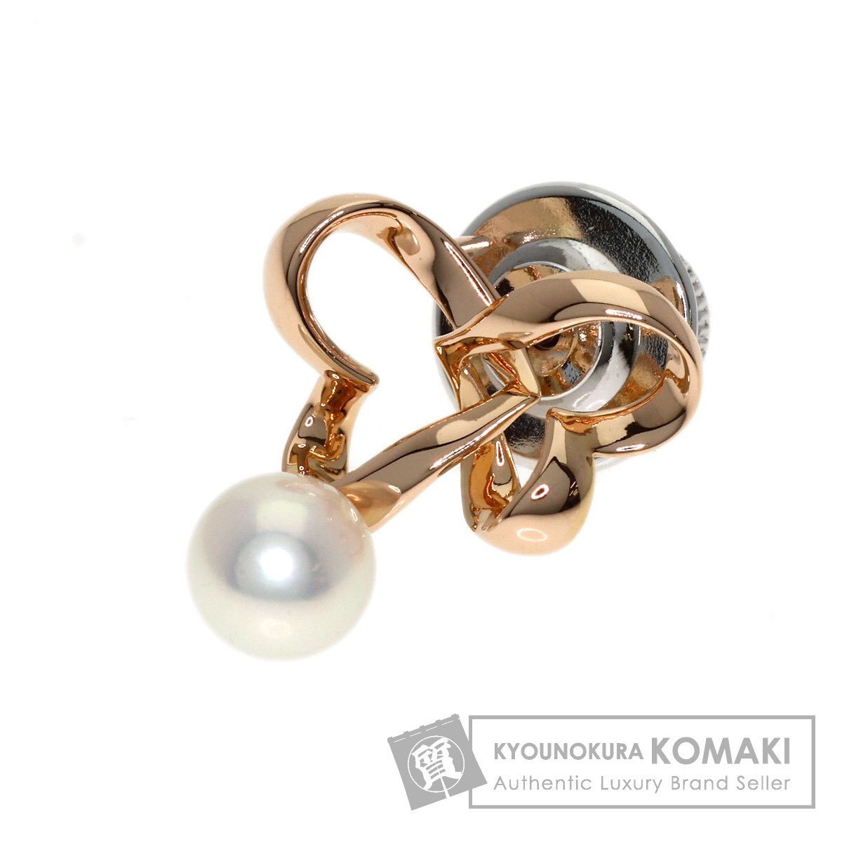 ミキモト パール 真珠 ブローチ K18ピンクゴールド レディース 【中古】【MIKIMOTO】|ブランド京の蔵小牧【最安挑戦!】