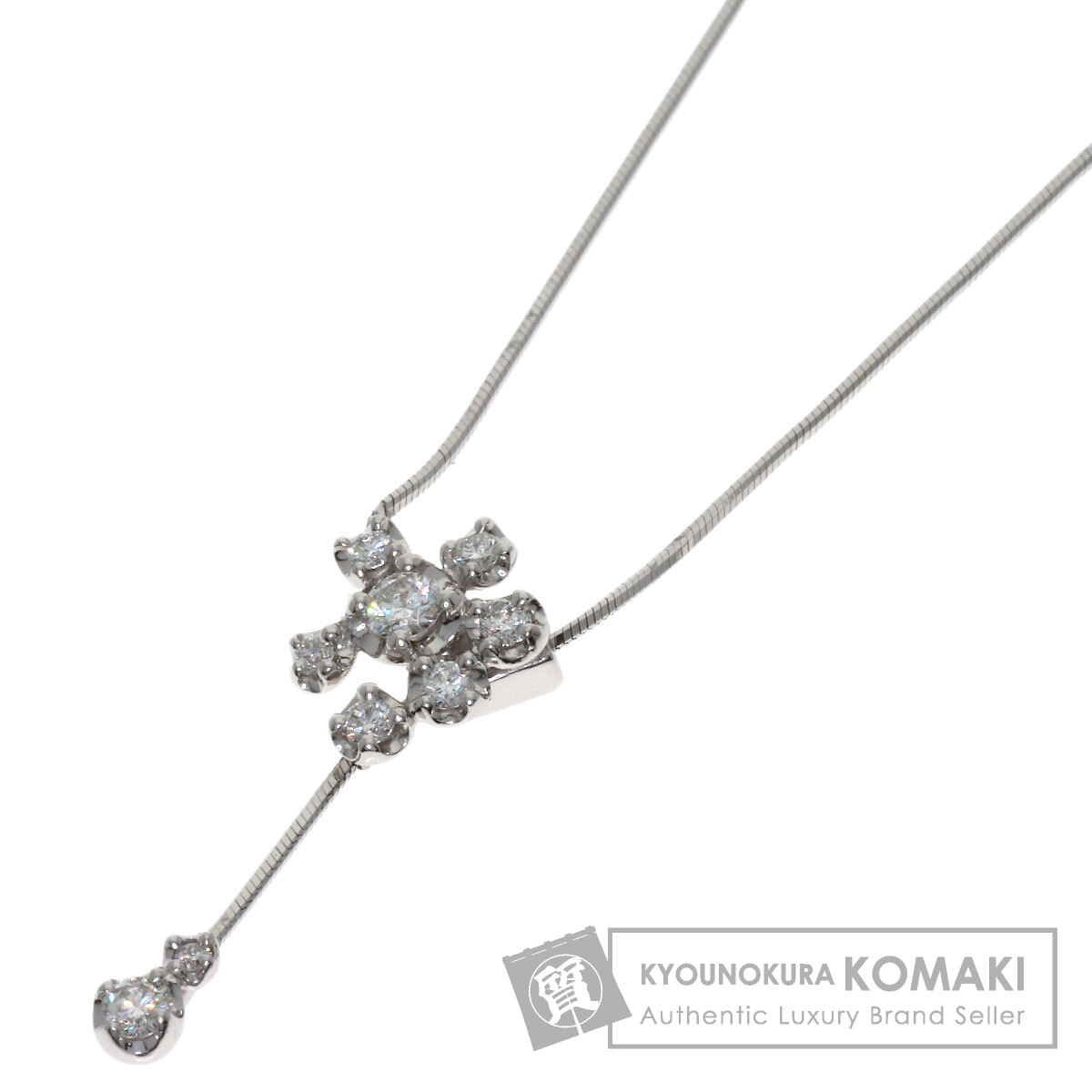 ヴァンドーム ダイヤモンド ネックレス プラチナPT950/PT850 レディース 【中古】【VENDOME】｜ブランド京の蔵小牧【最安挑戦！】 51,978円