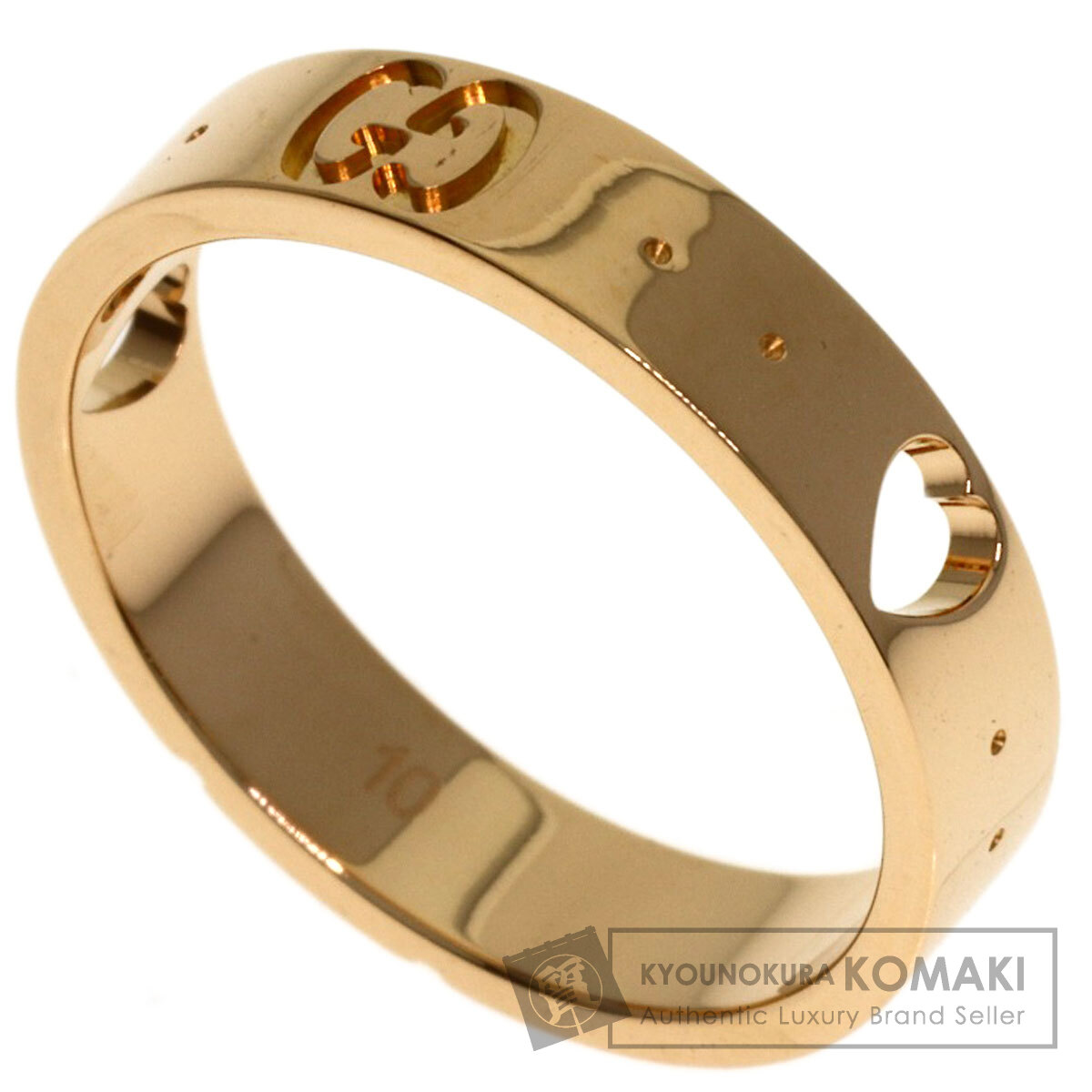 グッチ アイコン アモール #10 リング・指輪 K18ピンクゴールド レディース 【中古】【GUCCI】｜ブランド京の蔵小牧【最安挑戦！】