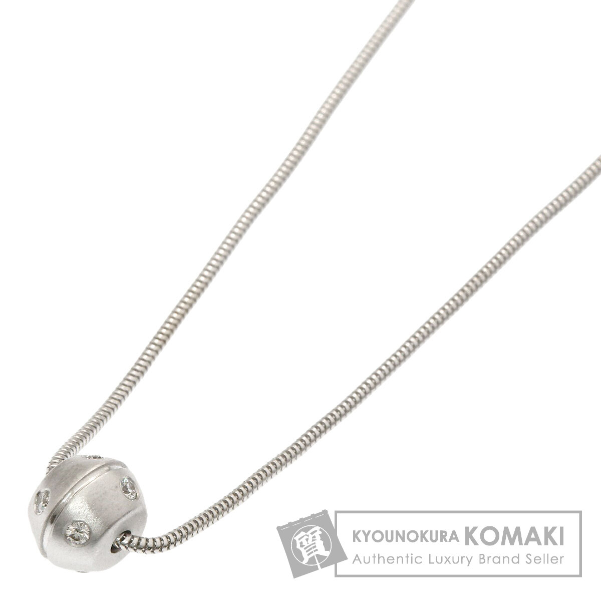 ティファニー ストリーメリカ ダイヤモンド ネックレス K18ホワイトゴールド レディース 【中古】【TIFFANY&Co.】｜ブランド京の蔵小牧【最安挑戦！】