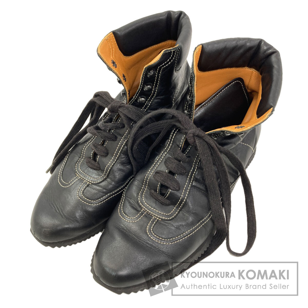 エルメス クイック ショートブーツ スニーカー カーフ レディース 【中古】【HERMES】|ブランド京の蔵小牧【最安挑戦!】