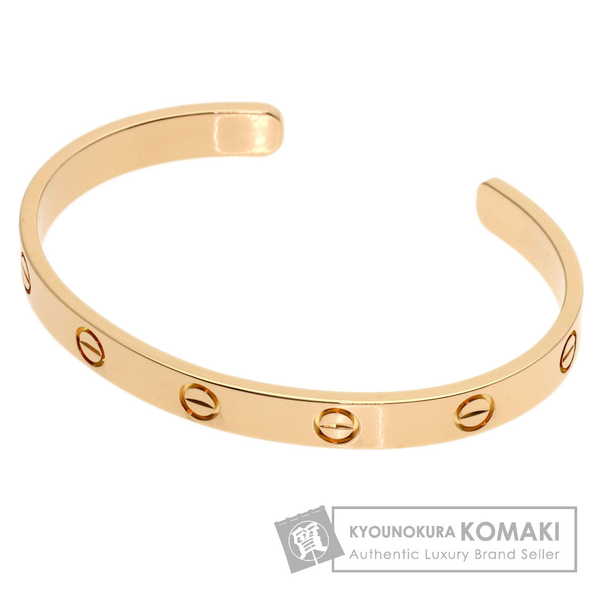 カルティエ オープン ラブブレス #17 ブレスレット K18ピンクゴールド レディース 【中古】【CARTIER】|ブランド京の蔵小牧【最安挑戦!】