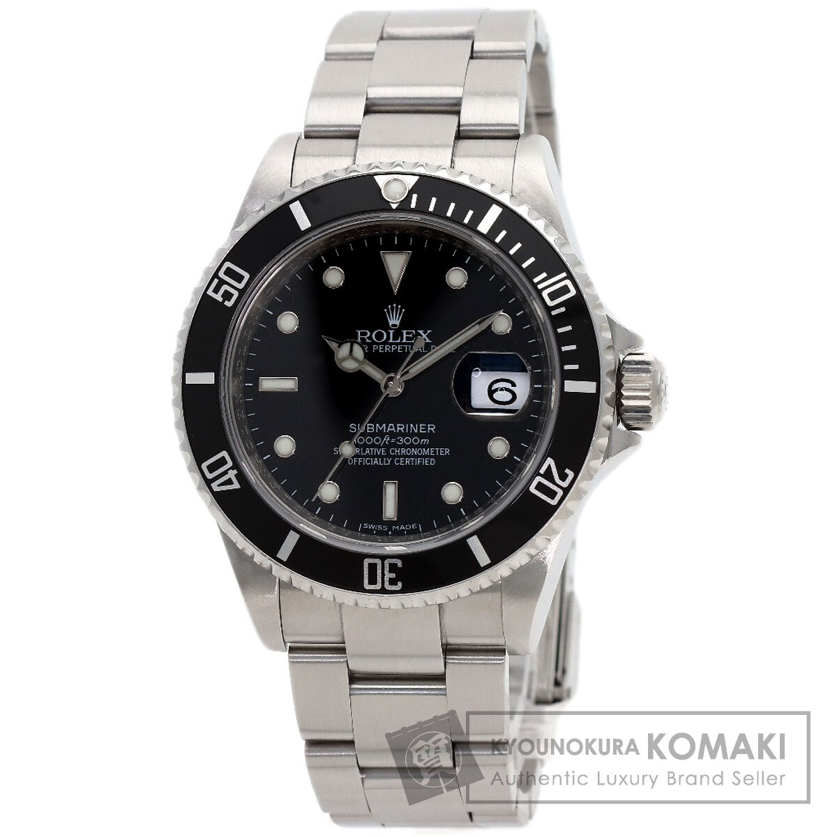 ロレックス 16610T サブマリーナ デイト 腕時計 ステンレススチール/SS メンズ 【中古】【ROLEX】|ブランド京の蔵小牧【最安挑戦!】