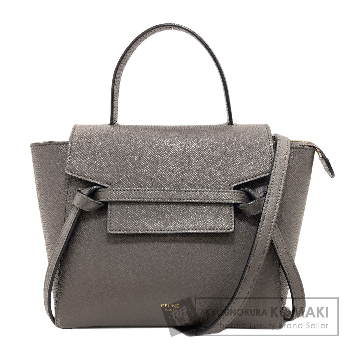 セリーヌ ベルトバッグ ナノ 2WAY ハンドバッグ カーフ レディース 【中古】【CELINE】|ブランド京の蔵小牧【最安挑戦!】