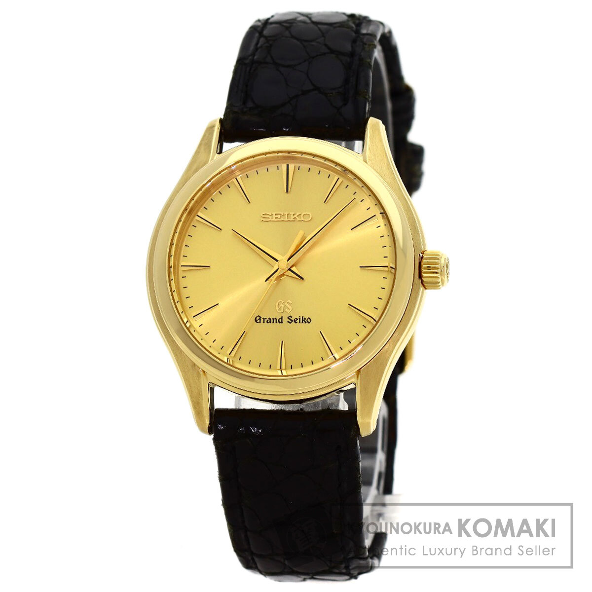 セイコー SBGX038 9F61-0A30 グランドセイコー 腕時計 K18イエローゴールド/革 メンズ 【中古】【SEIKO】｜ブランド京の蔵小牧【最安挑戦！】
