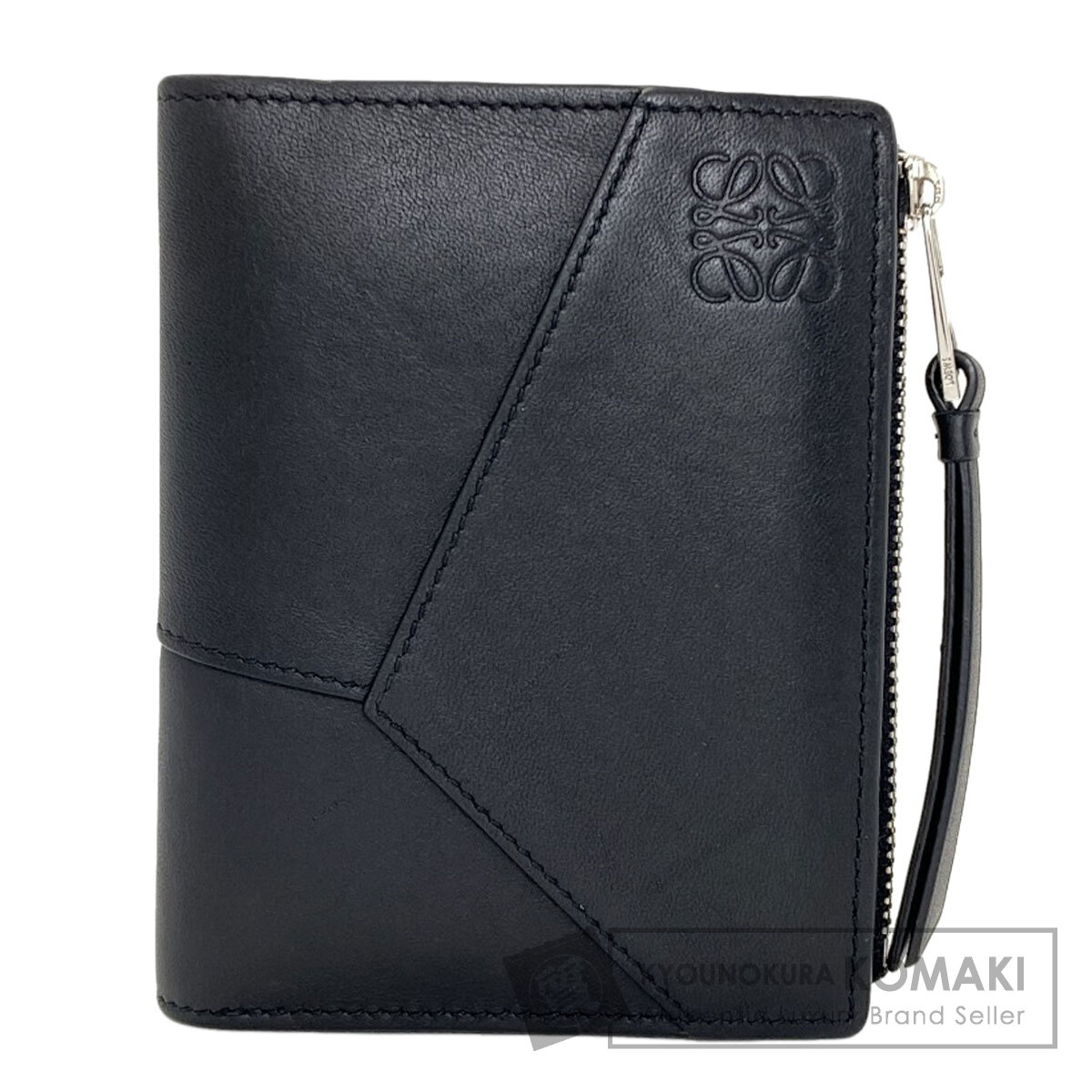 ロエベ アナグラム 二つ折り財布(小銭入れあり) レザー レディース 【中古】【LOEWE】|ブランド京の蔵小牧【最安挑戦!】