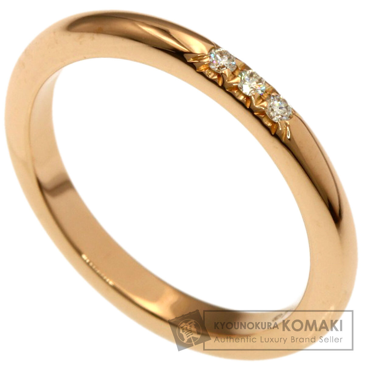 ティファニー フォーエバー 3P ダイヤモンド リング・指輪 K18ピンクゴールド レディース 【中古】【TIFFANY&Co.】｜ブランド京の蔵小牧【最安挑戦！】