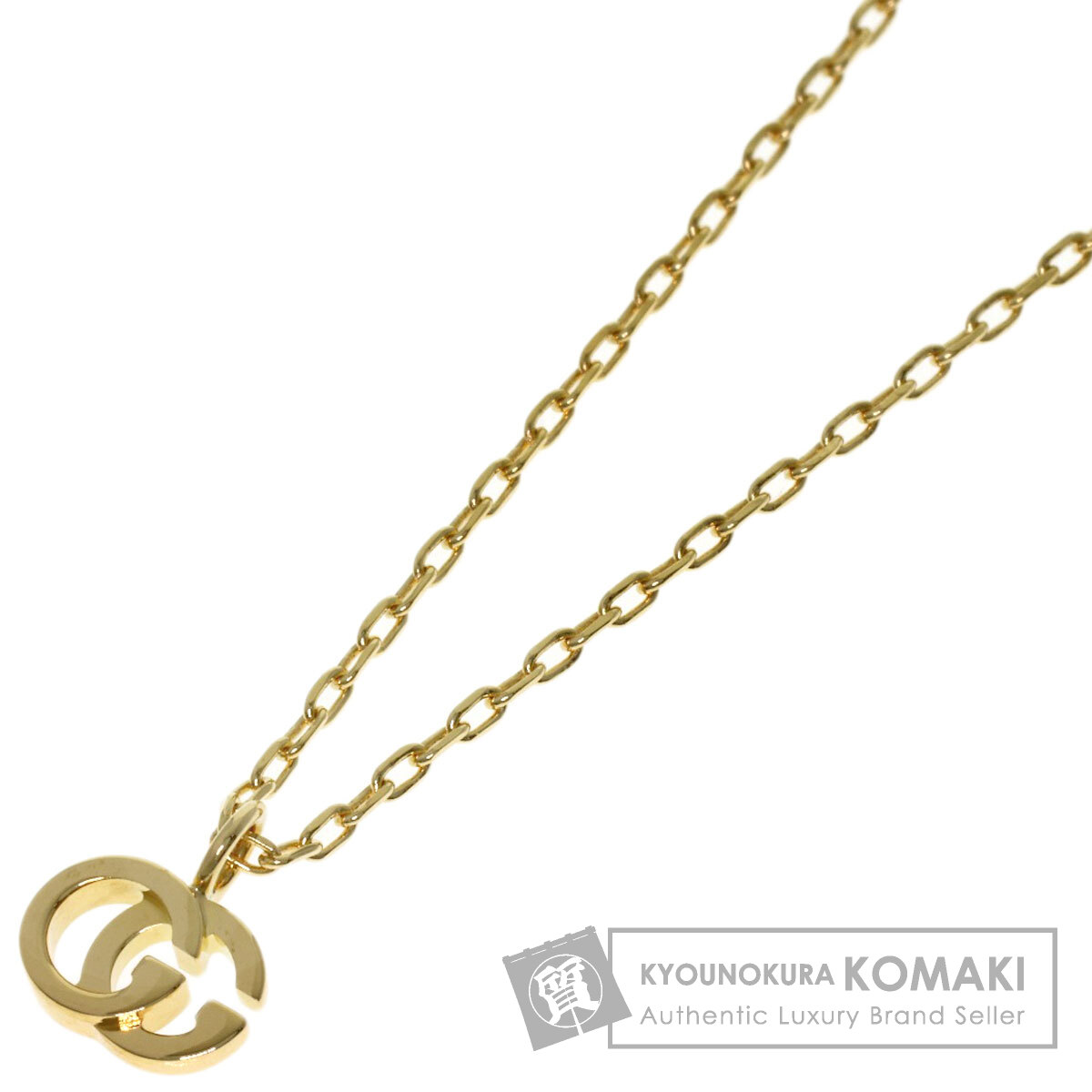 グッチ GGランニング ブルートパーズ ネックレス K18イエローゴールド レディース 【中古】【GUCCI】｜ブランド京の蔵小牧【最安挑戦！】