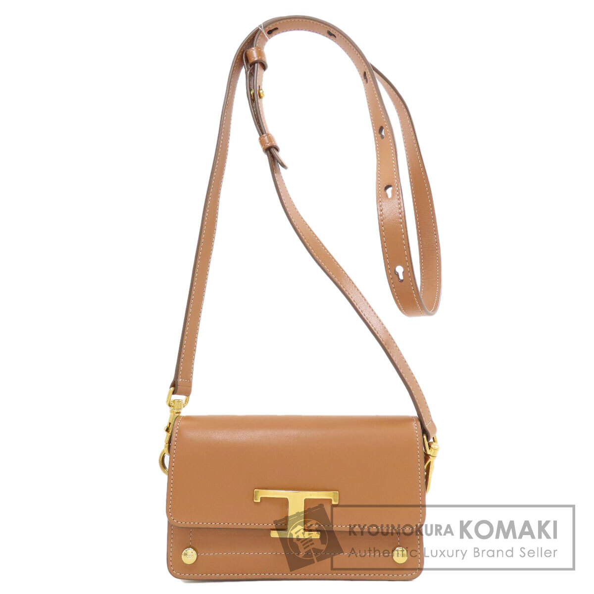 トッズ Tタイムレス ミニショルダー ショルダーバッグ カーフ レディース 【中古】【TODS】｜ブランド京の蔵小牧【最安挑戦！】 44,550円