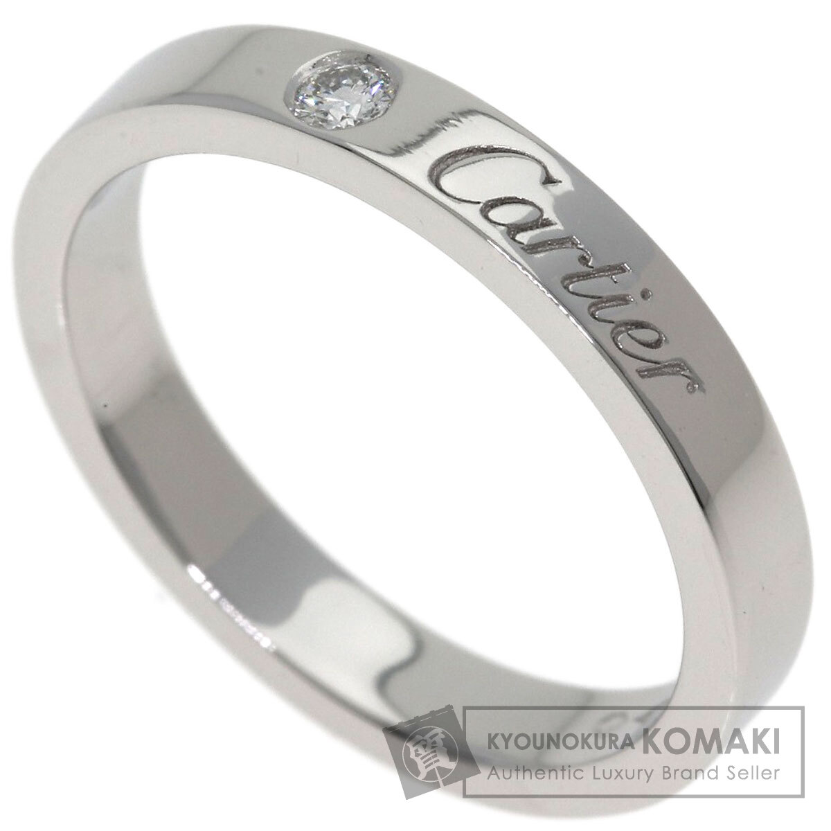カルティエ Cドゥ カルティエ ダイヤモンド #51 リング・指輪 プラチナPT950 レディース 【中古】【CARTIER】｜ブランド京の蔵小牧【最安挑戦！】