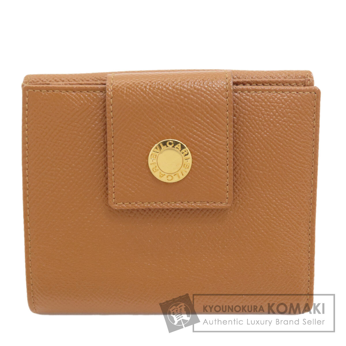 ブルガリ ブルガリブルガリ 二つ折り財布(小銭入れあり) レザー レディース 【中古】【BVLGARI】|ブランド京の蔵小牧【最安挑戦!】