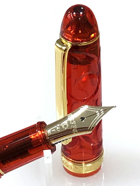 楽天市場】プラチナ万年筆 金魚 細字 中字 #3776 センチュリー ＃24