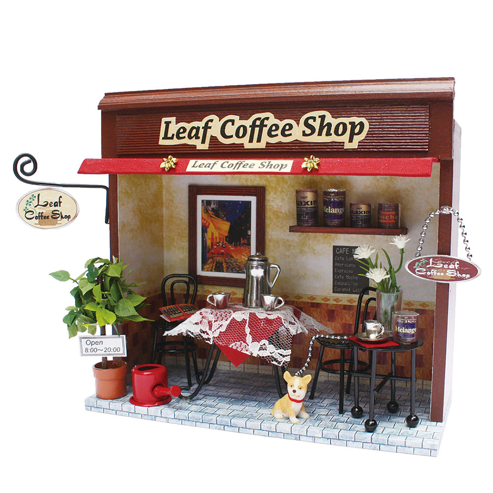 クッキー様＊kyo＊ハンドメイド＊ドールハウス＊オープンカフェ他 楽天市場】手作りドールハウスキット 木製 和風 街角のお店 和風