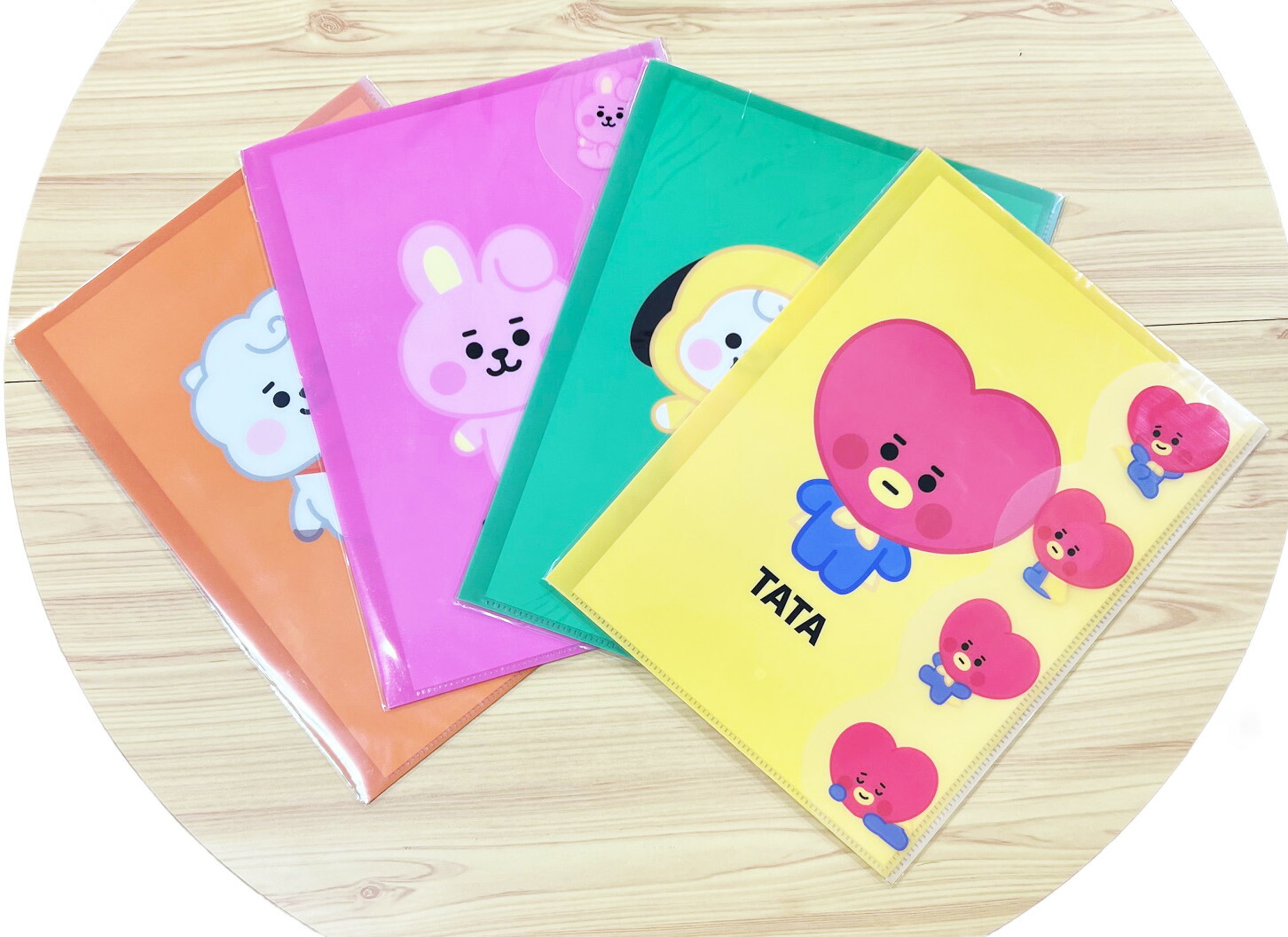 楽天市場】【ポイント10倍 & クーポン！】BT21 ポケットファイル