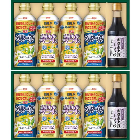 Amazon | ヘルシーオイル＆キッコーマン生しょうゆギフト NK-30A