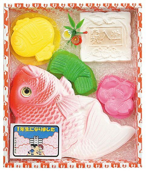 祝い額　鯛　白木　大入 祝い額 鯛 白木 大入