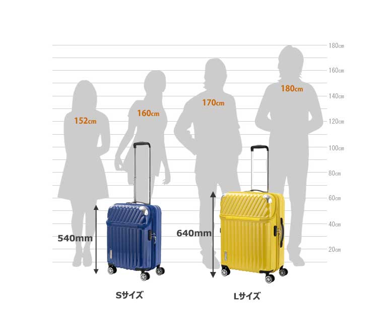 cabin size luggage size