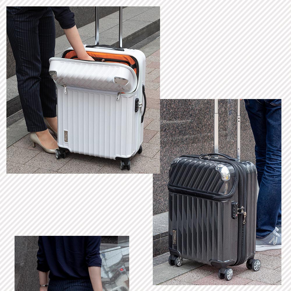 【楽天市場】スーツケース 機内持込 キャリーケース 拡張 キャビンサイズ小型 Sサイズ トップオープン モーメント TSAロック 軽量 トラ