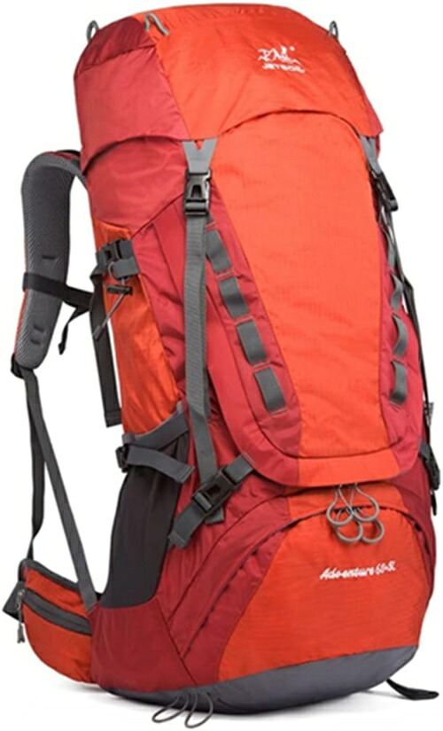 登山リュック 65L 登山バッグ 大容量 リュックサック 防水 バックパック ザック 通気性 超軽量 収納性 多機能 男女兼用 旅行 防災用 キャンプ 遠足 アウトドア｜IKYUWA店