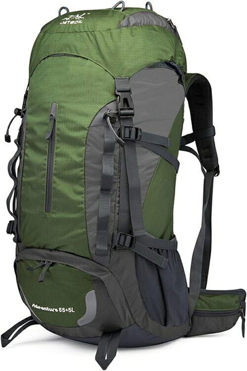 登山バッグ 60L 登山リュック 大容量 ザック 撥水・防汚 バックパック リュックサック 超軽量 通気性 男女兼用 収納性 多機能 防災 遠足 旅行 アウトドア キャンプ ハイキング|IKYUWA店