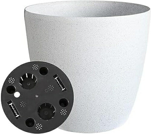 ガーデン用品 穴付き 屋内植木鉢 陶器鉢 円筒形 容量たっぷり 受け皿付き 小型植木鉢 園芸用品 多肉植物用植木鉢 装飾プランター モダン 室内オブジェ 観葉植物植木鉢 背の高い植木鉢 おしゃれな植木 10,724円